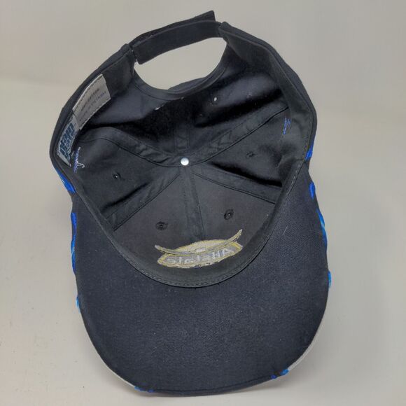 Main Gate Men's Allstate Brickyard 400 Strapback Hat Black 2007 Flames - Picture 9 of 11